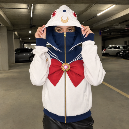 SailorZips zip up hoodie worn